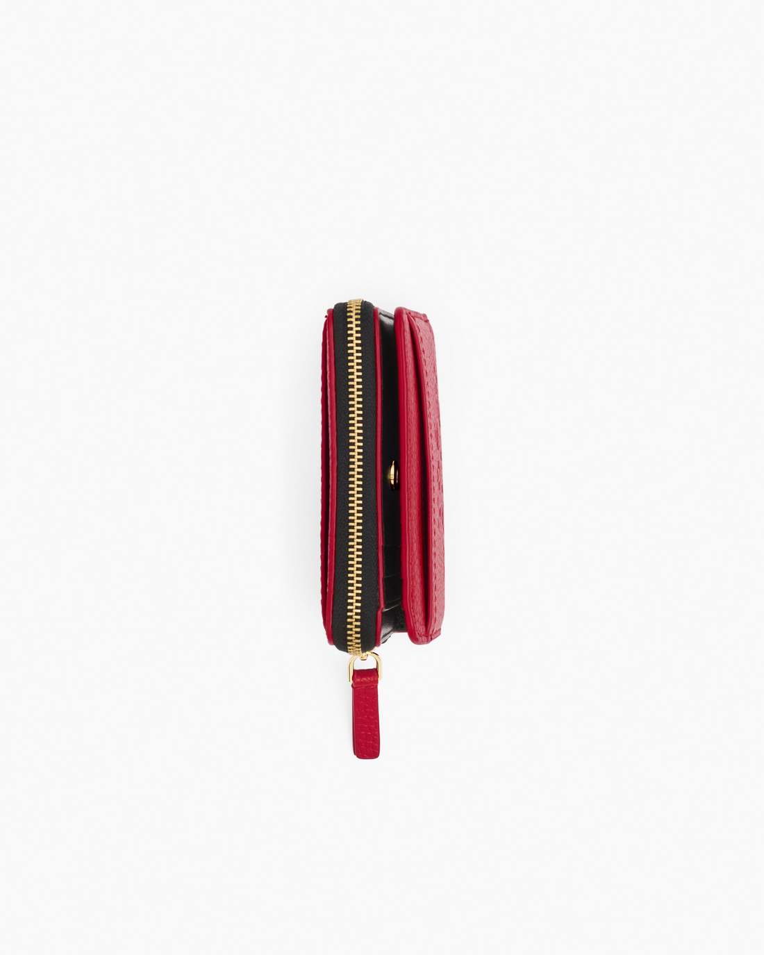 The Leather Mini Compact Wallet True Red - Marc Jacobs Popular