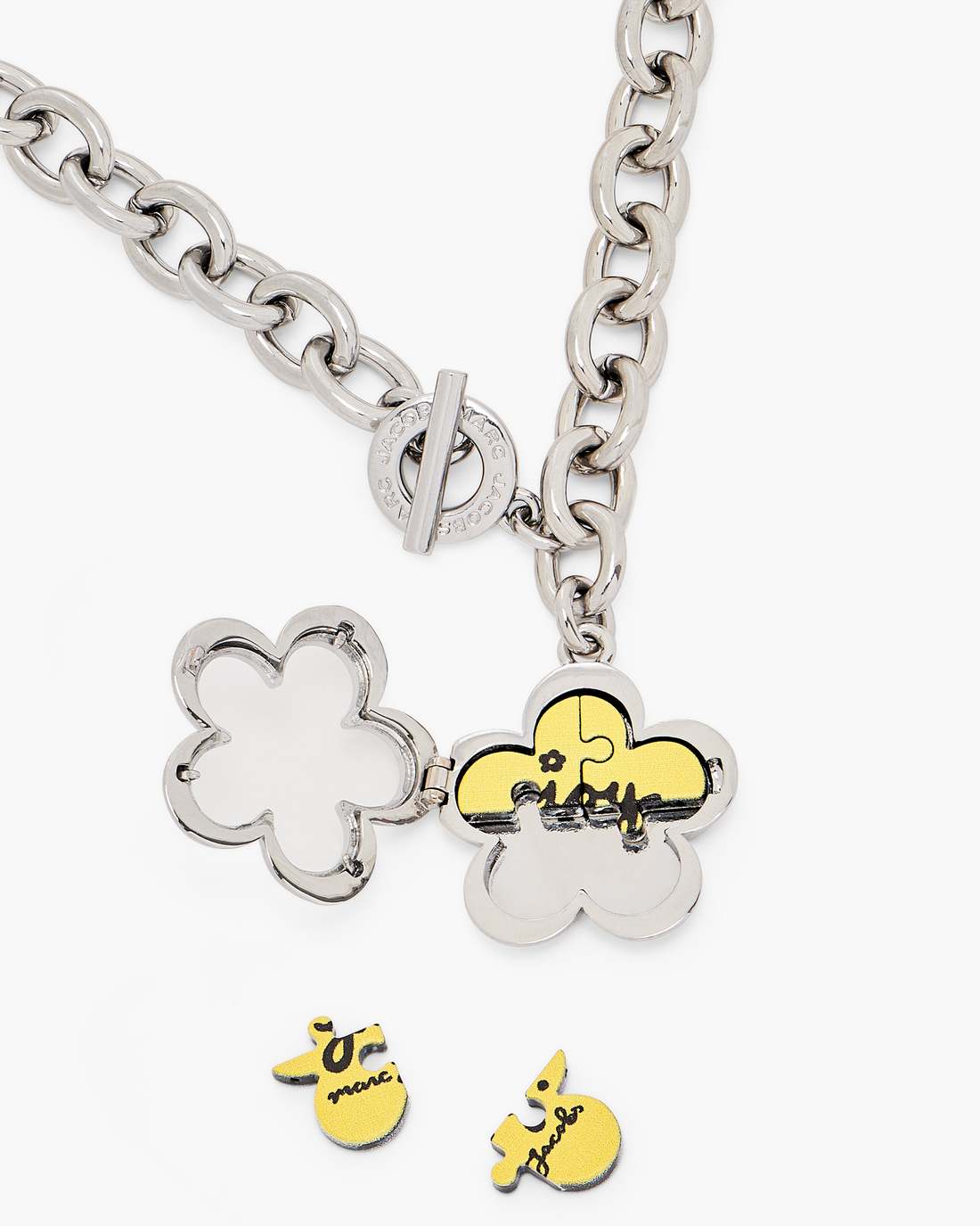 The Daisy Puzzle Necklace Silver/Multi - Marc Jacobs Recommended