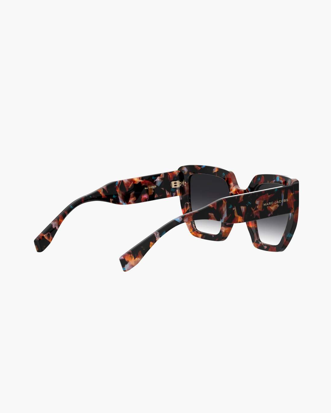 The J Marc Square Sunglasses Havana Multi - Marc Jacobs Signature