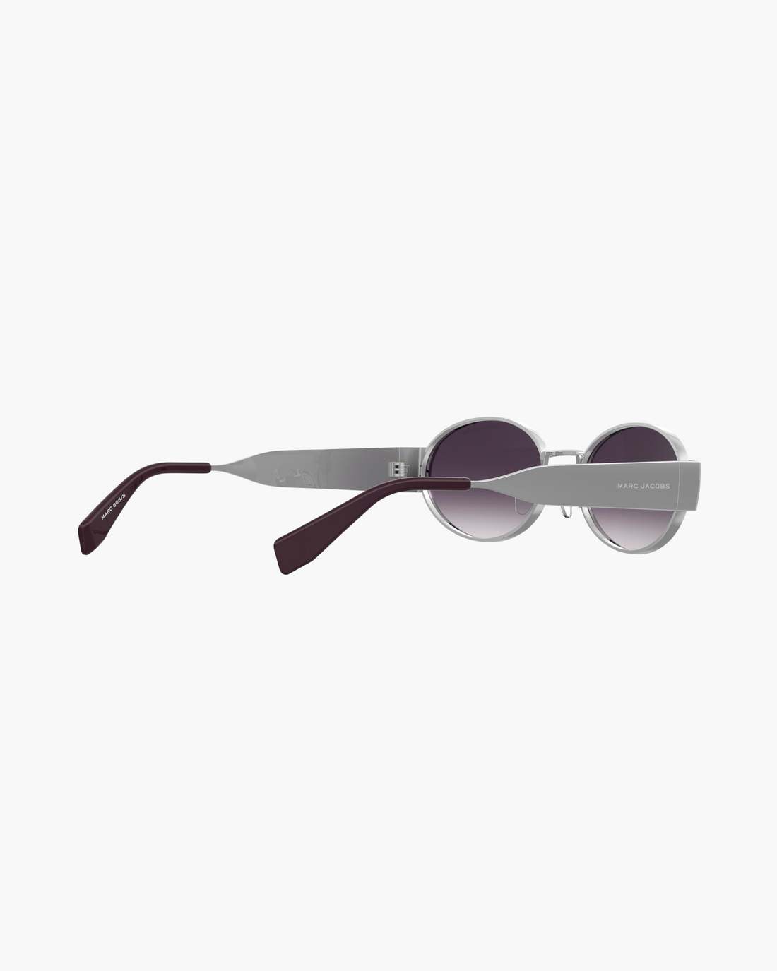 The Classic Logo Round Sunglasses Silver - Marc Jacobs New