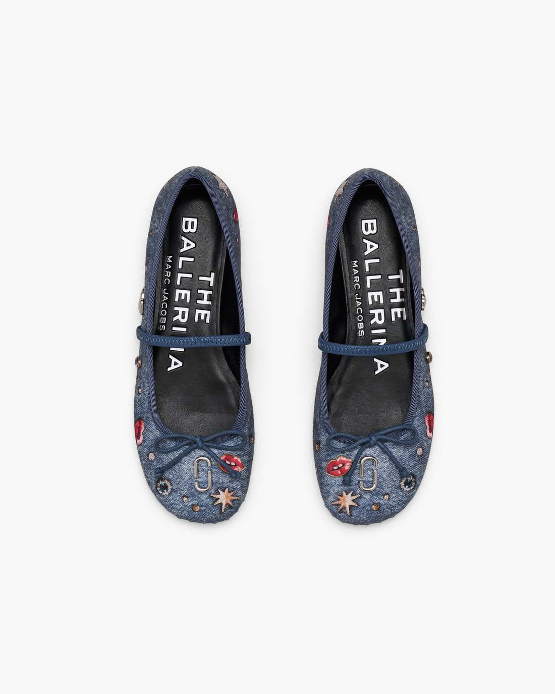 The Trinket Charm Sabrina Ballerina Medium Wash Multi - Marc Jacobs Best Seller