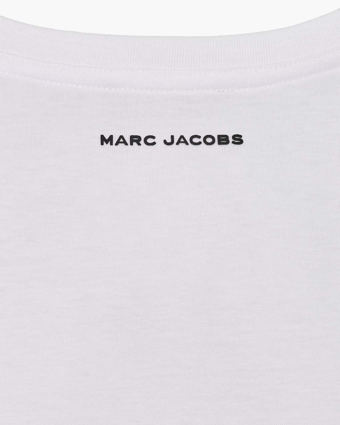 Daisy Logo Slim Tee White - Marc Jacobs Popular