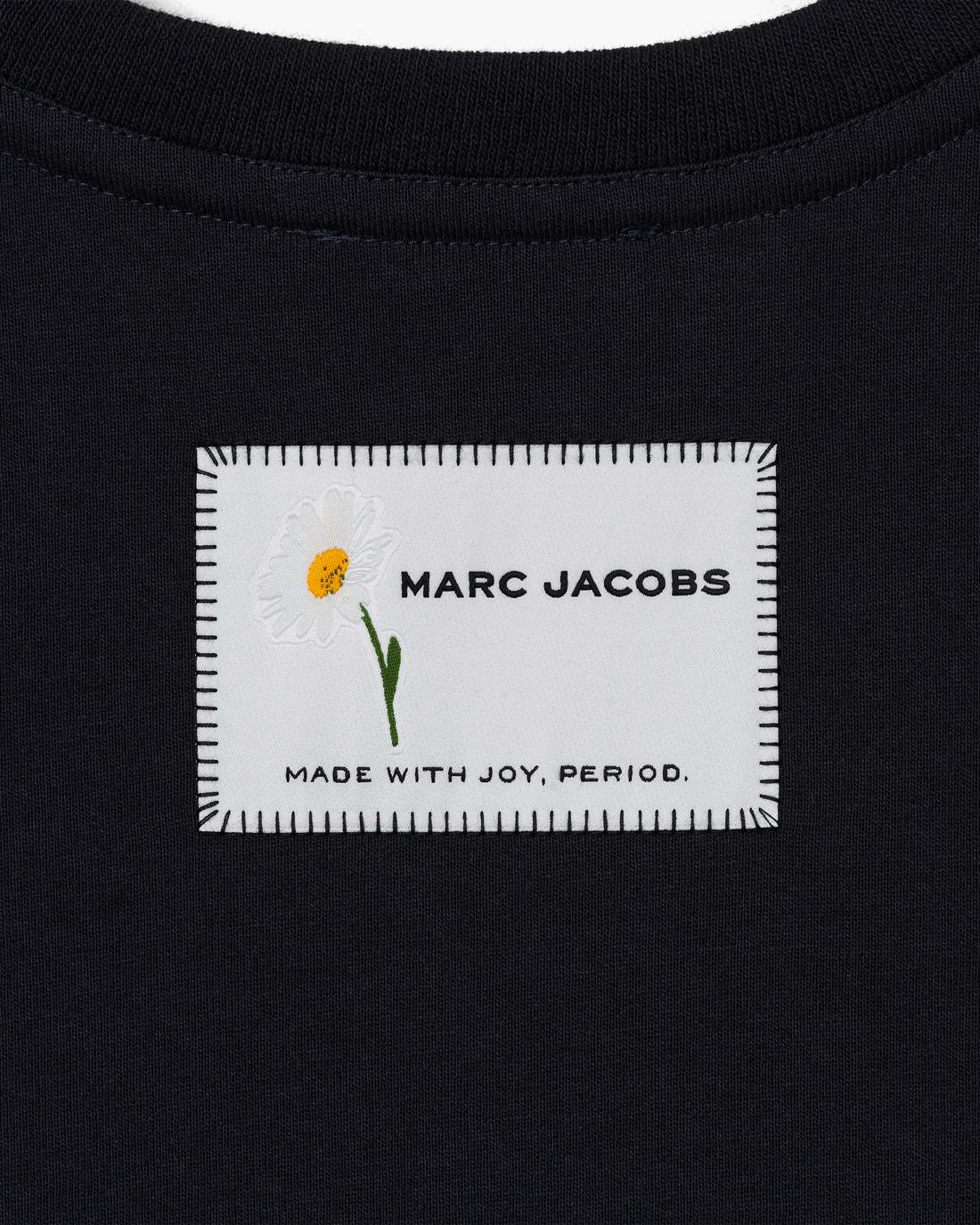 Marc Is Joy Daisy Baby Tee Black - Marc Jacobs Featured
