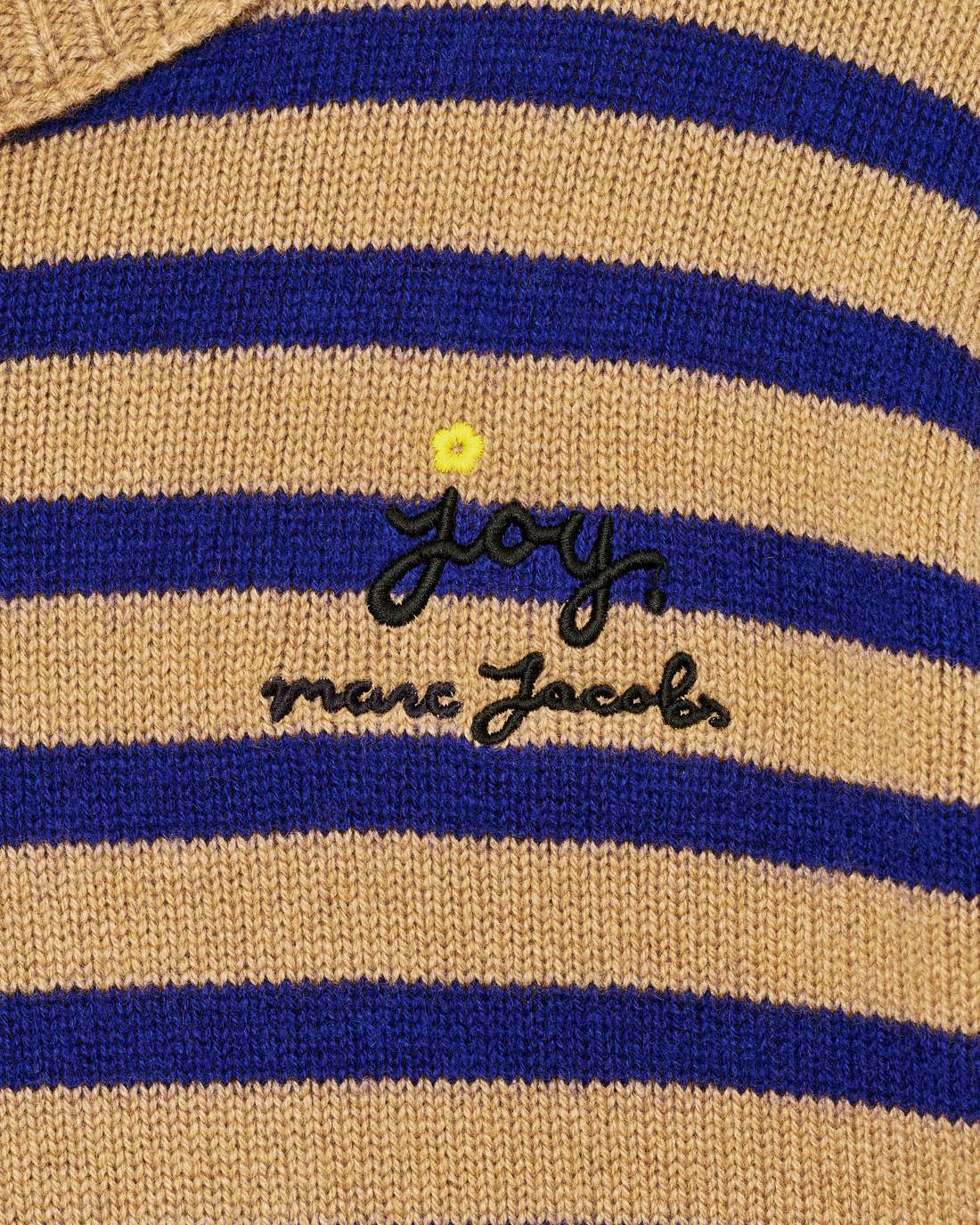 Joy Striped Crewneck Camel/Pansy - Marc Jacobs Recommended