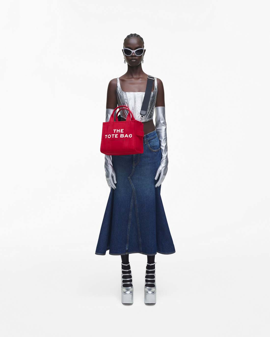 The Canvas Small Tote Bag True Red - Marc Jacobs New
