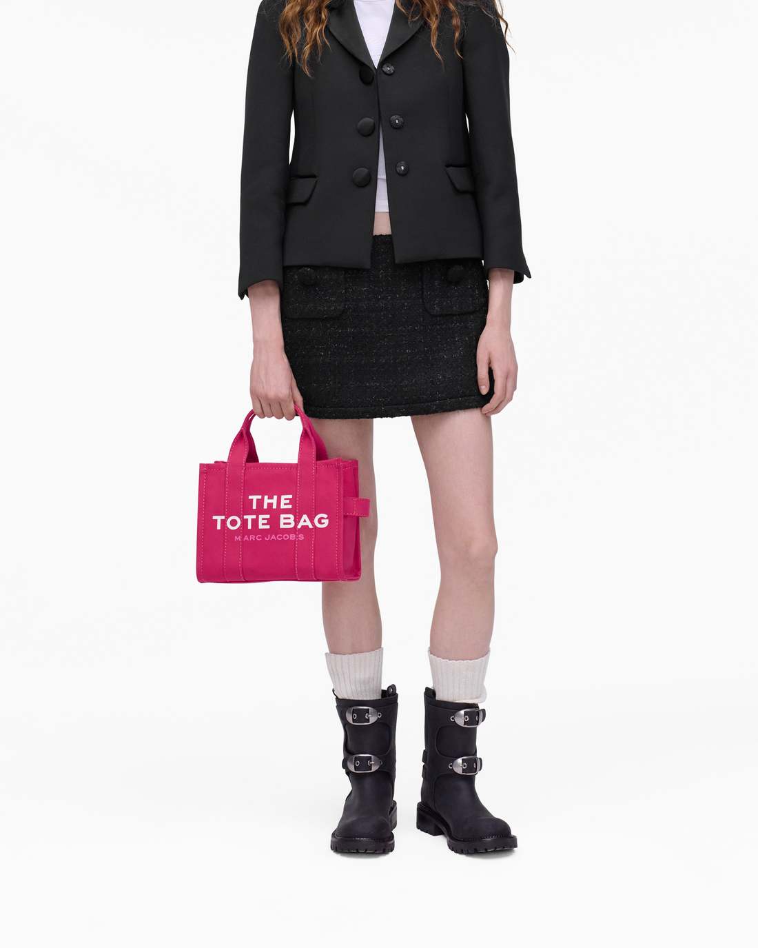 The Canvas Small Tote Bag Raspberry Pink - Marc Jacobs Featured