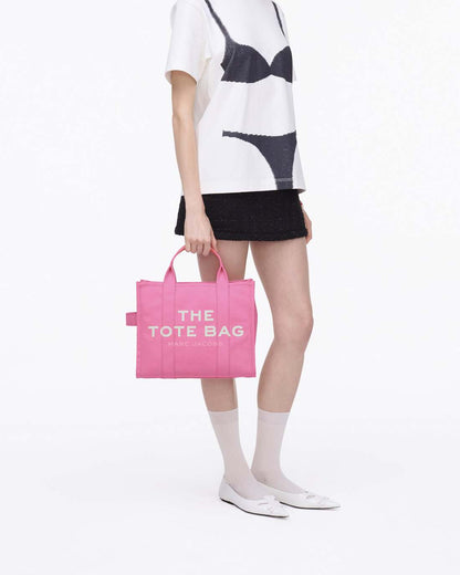 The Canvas Medium Tote Bag Bow Pink - Marc Jacobs Featured
