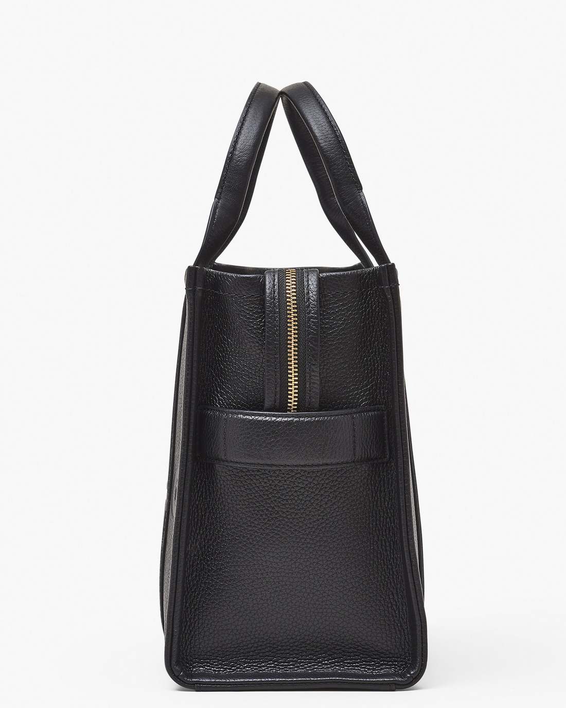 The Leather Medium Tote Bag Black - Marc Jacobs Popular