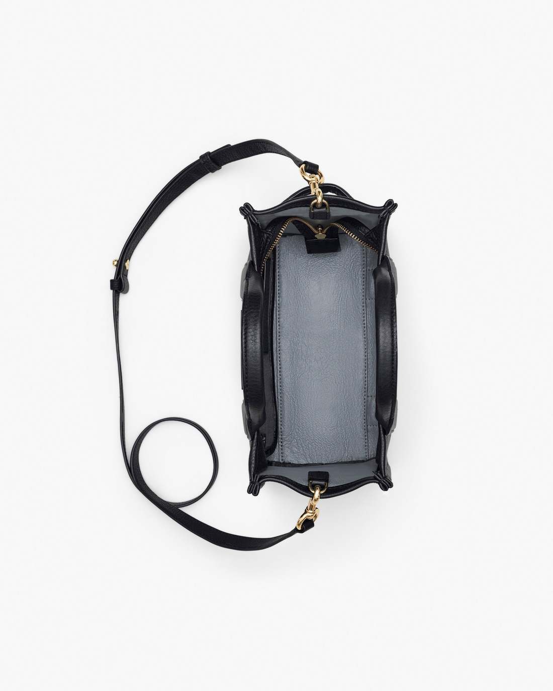 The Leather Small Tote Bag Black - Marc Jacobs Trending