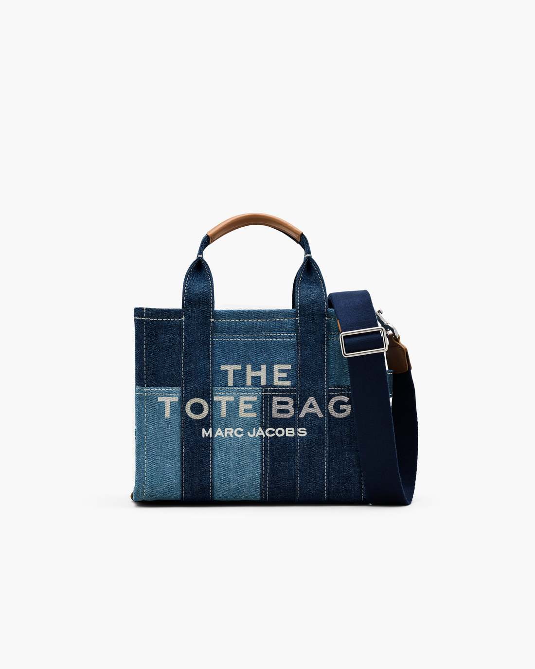 The Denim Small Tote Bag Blue Denim - Marc Jacobs Recommended