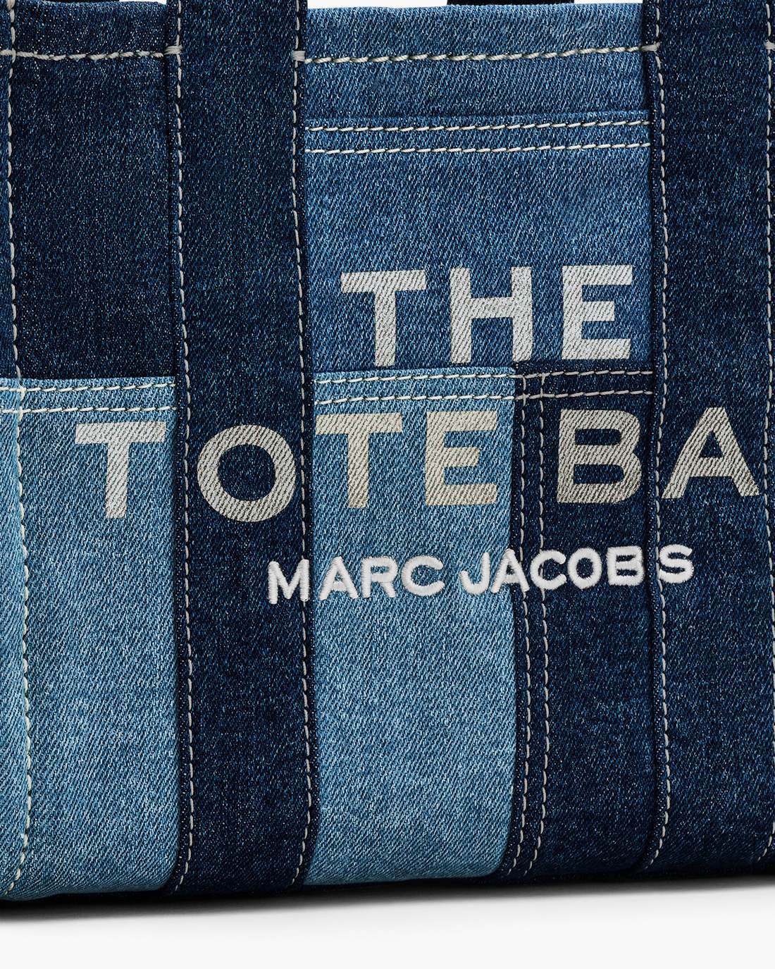 The Denim Small Tote Bag Blue Denim - Marc Jacobs Recommended