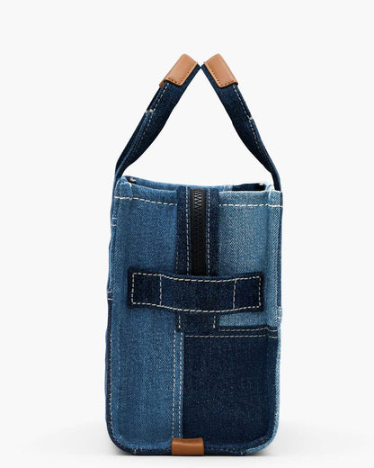 The Denim Small Tote Bag Blue Denim - Marc Jacobs Recommended