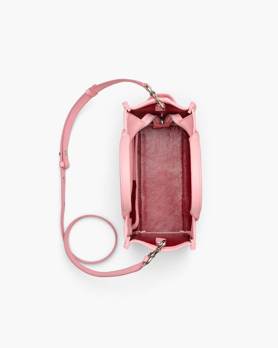 The Leather Small Tote Bag Ribbon Pink - Marc Jacobs Exclusive