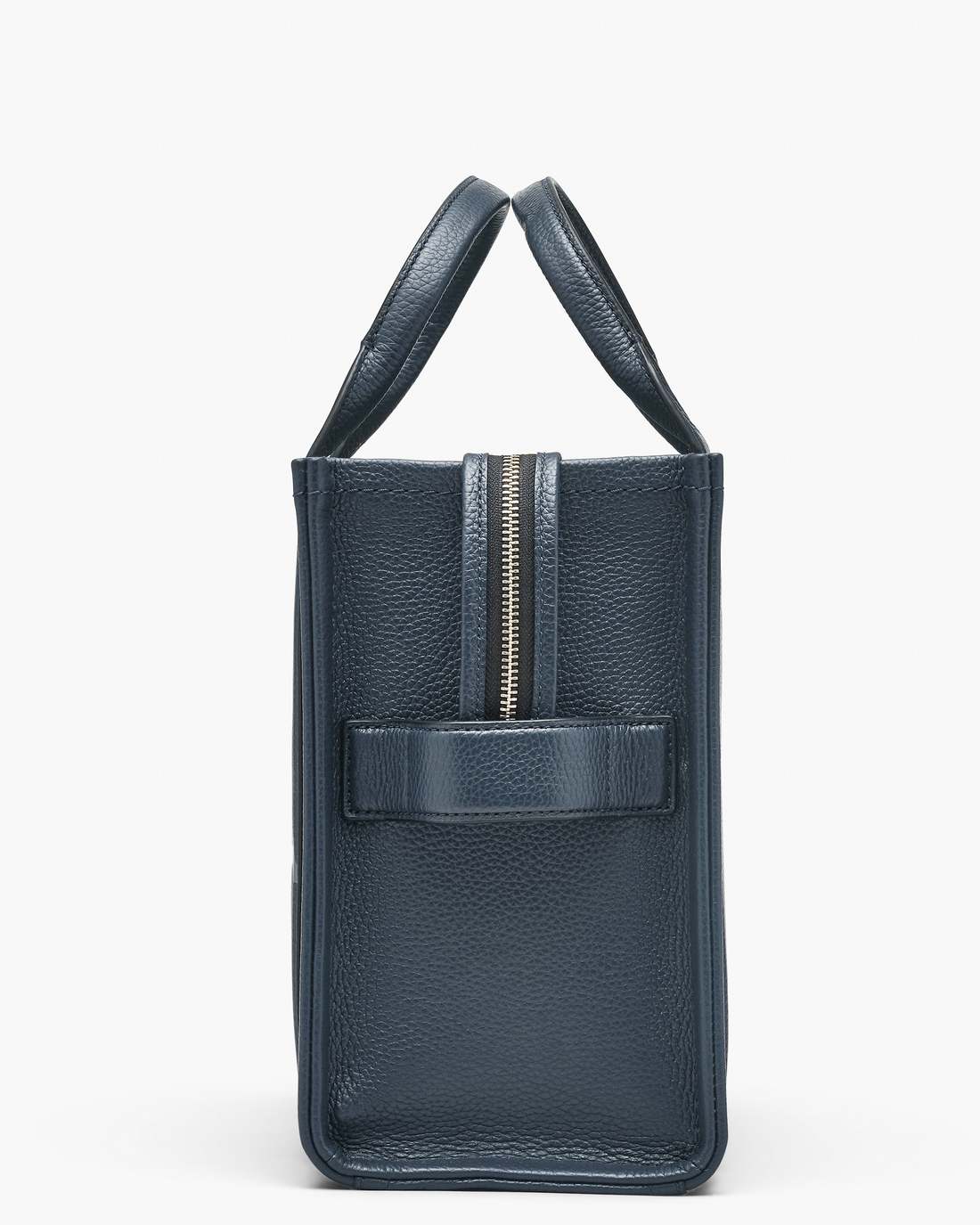 The Leather Medium Tote Bag Blue Sea - Marc Jacobs Signature