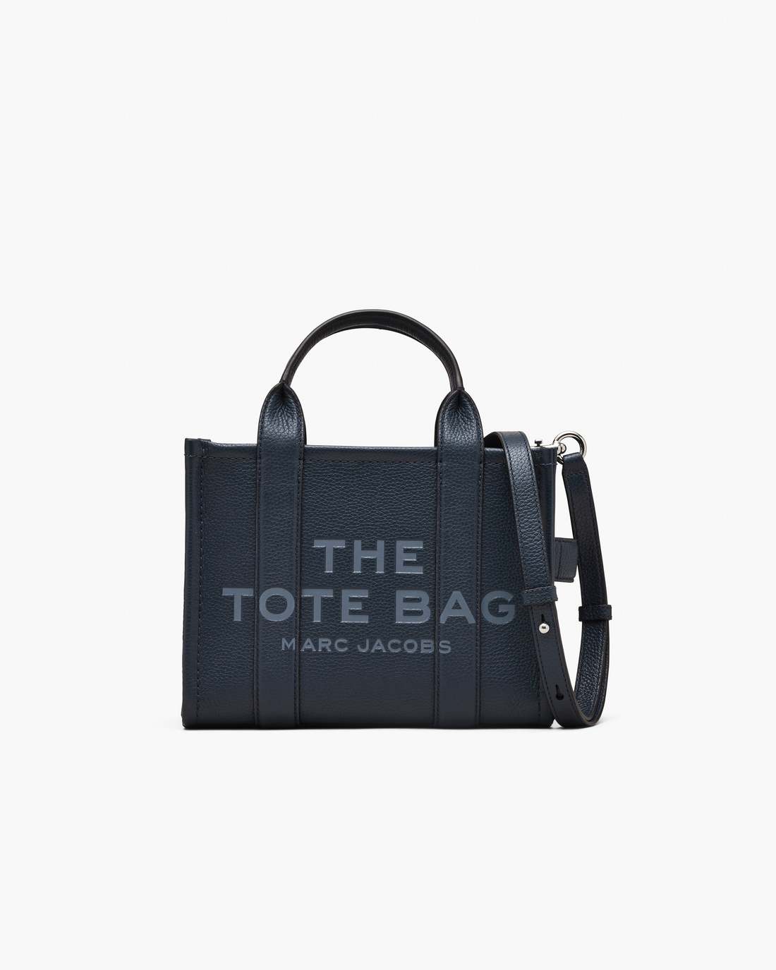The Leather Small Tote Bag Blue Sea - Marc Jacobs Premium