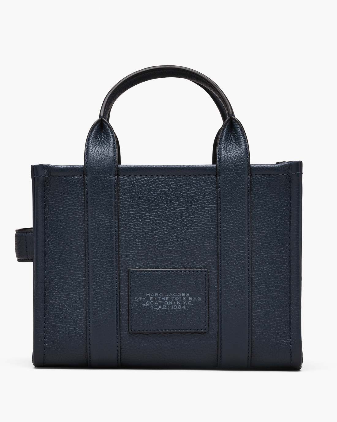 The Leather Small Tote Bag Blue Sea - Marc Jacobs Premium