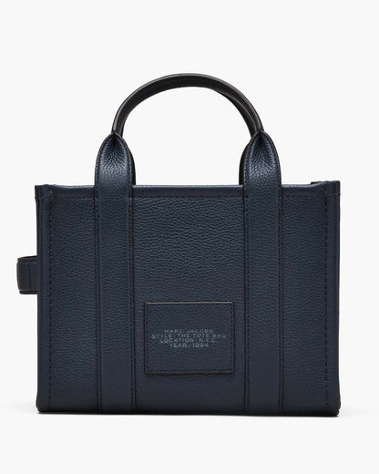 The Leather Small Tote Bag Blue Sea - Marc Jacobs Premium
