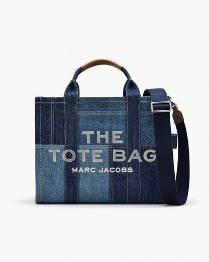 The Denim Medium Tote Bag Blue Denim - Marc Jacobs Best Seller