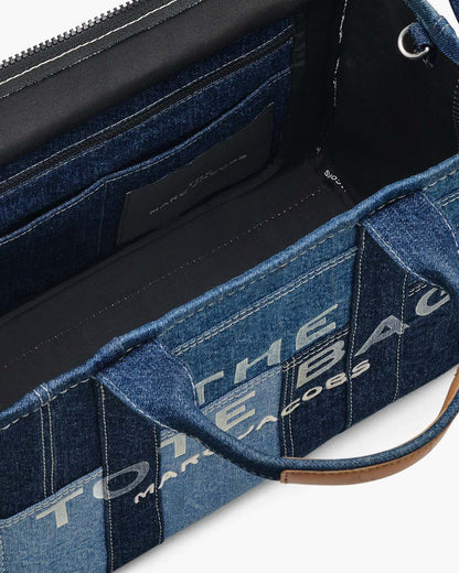 The Denim Medium Tote Bag Blue Denim - Marc Jacobs Best Seller