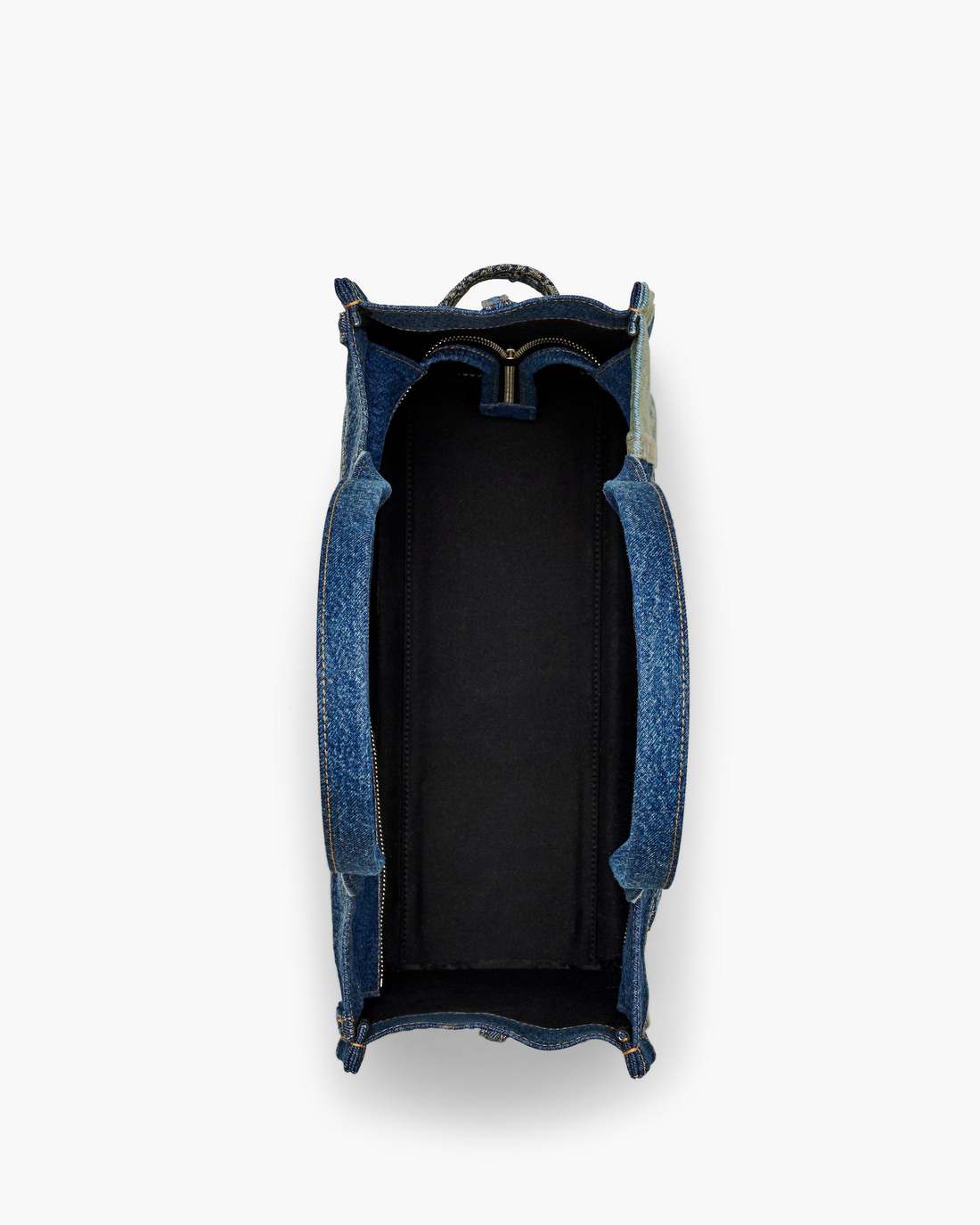 The Deconstructed Denim Large Tote Bag Indigo Multi - Marc Jacobs Featured