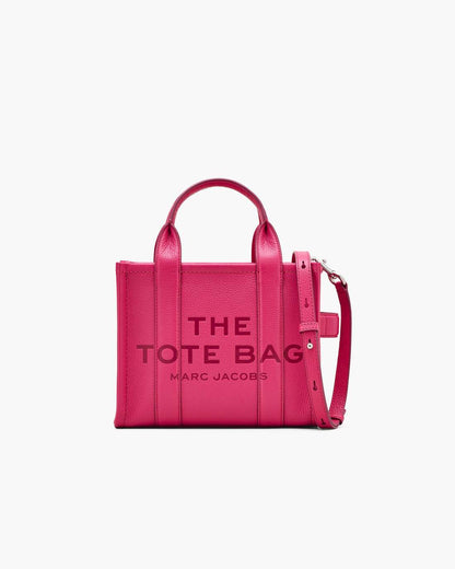 The Leather Small Tote Bag Raspberry Pink - Marc Jacobs Best Seller