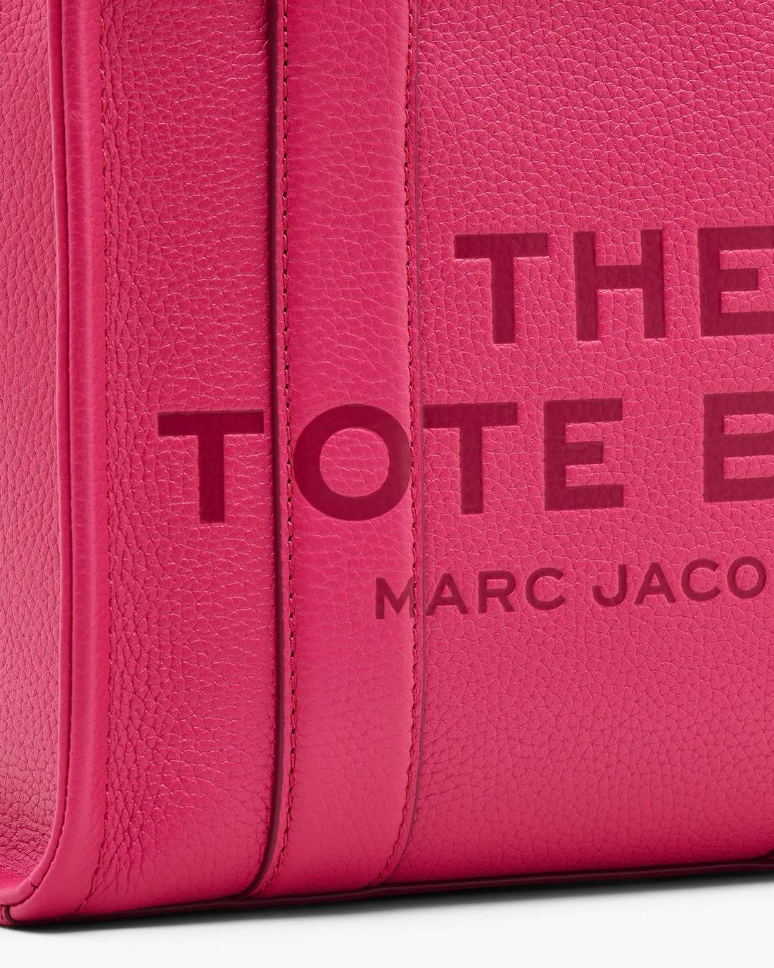 The Leather Small Tote Bag Raspberry Pink - Marc Jacobs Best Seller