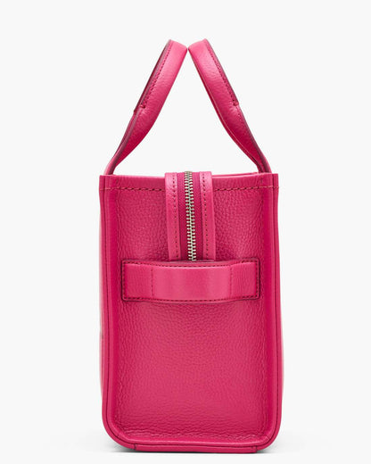 The Leather Small Tote Bag Raspberry Pink - Marc Jacobs Best Seller