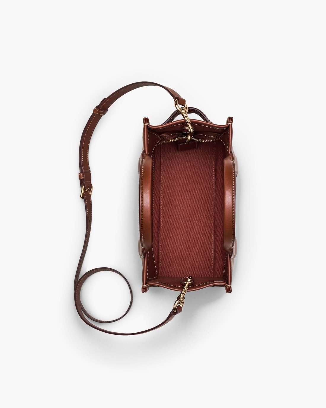 The A.P.C. X Marc Jacobs Leather Small Tote Bag Hazelnut - Marc Jacobs Recommended