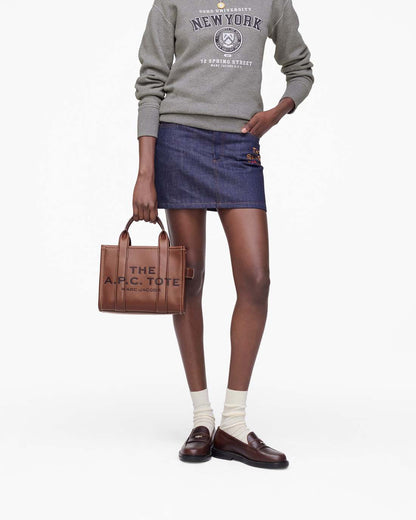 The A.P.C. X Marc Jacobs Leather Small Tote Bag Hazelnut - Marc Jacobs Recommended