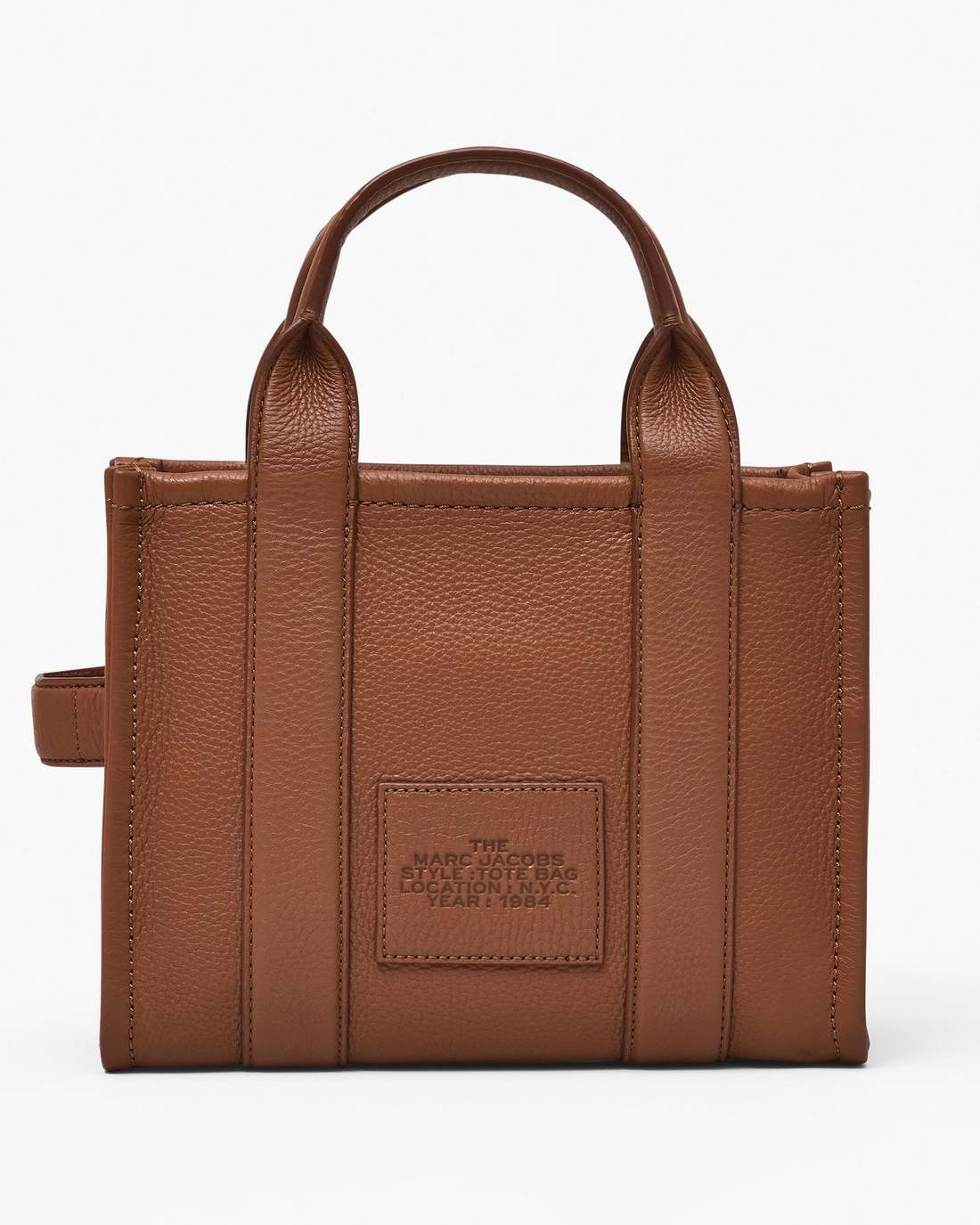 The Leather Small Tote Bag Argan Oil - Marc Jacobs Popular