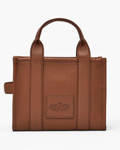 The Leather Small Tote Bag Argan Oil - Marc Jacobs Popular