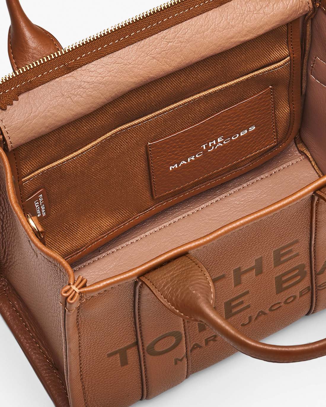 The Leather Small Tote Bag Argan Oil - Marc Jacobs Popular