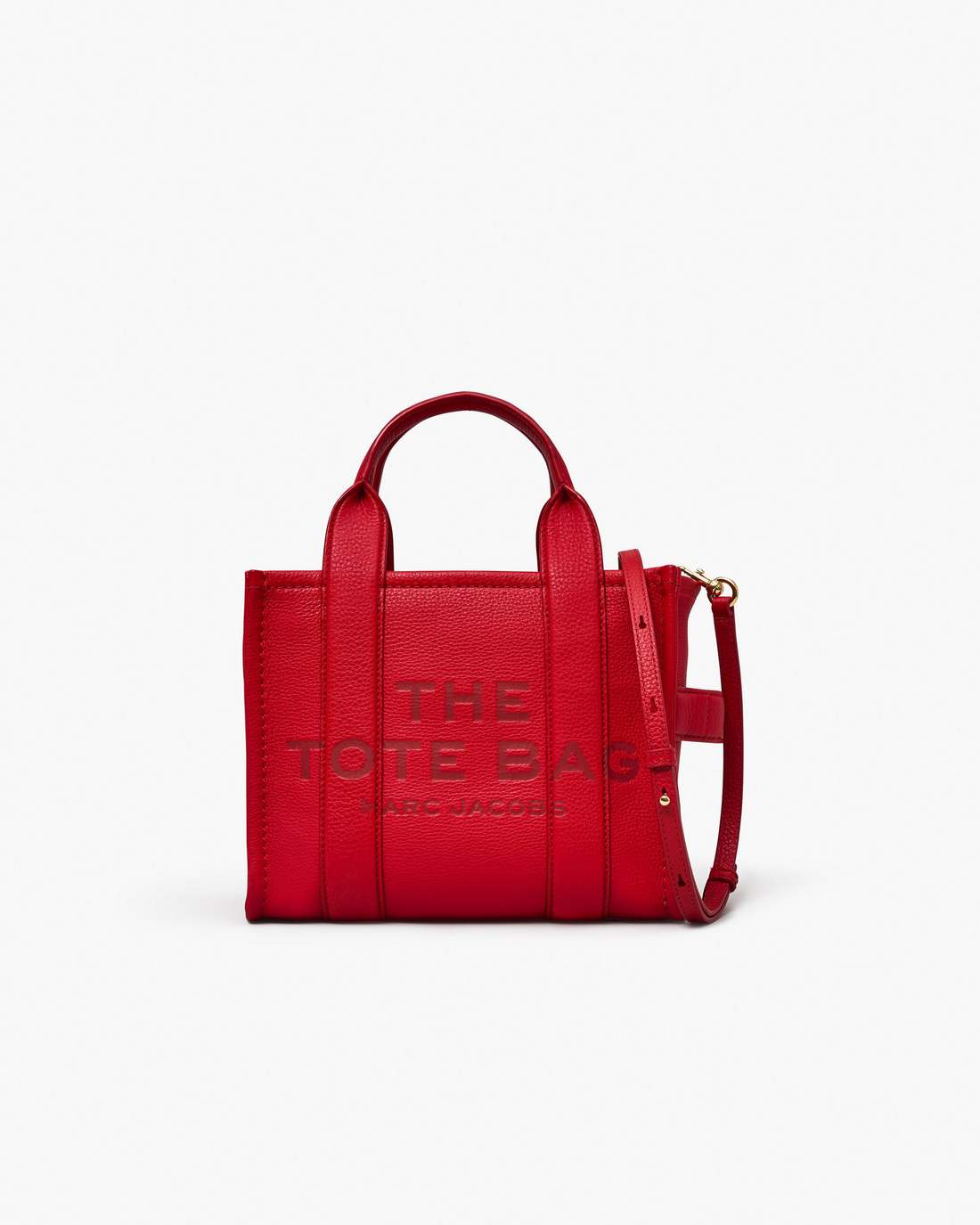The Leather Small Tote Bag True Red - Marc Jacobs Trending