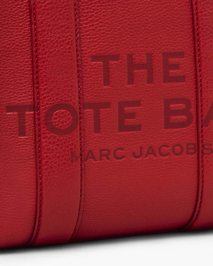 The Leather Small Tote Bag True Red - Marc Jacobs Trending