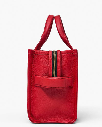 The Leather Small Tote Bag True Red - Marc Jacobs Trending