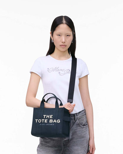 The Canvas Small Tote Bag Blue Sea - Marc Jacobs Signature