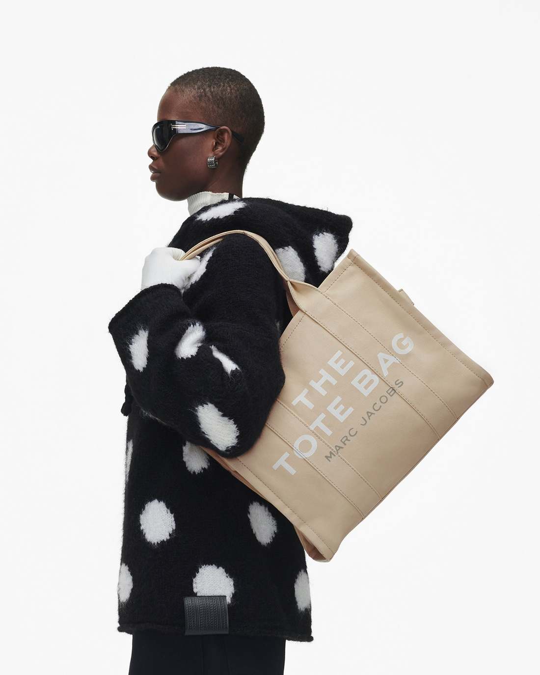 The Canvas Large Tote Bag Beige - Marc Jacobs New