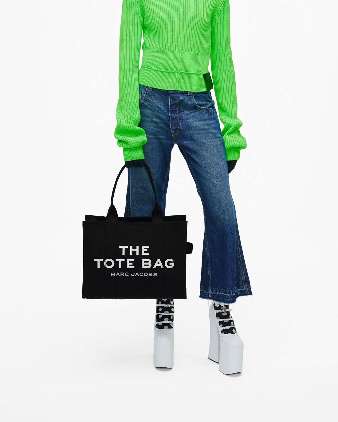 The Canvas Large Tote Bag Black - Marc Jacobs Featured