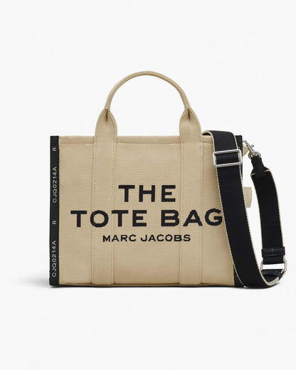 The Jacquard Medium Tote Bag Warm Sand - Marc Jacobs Trending