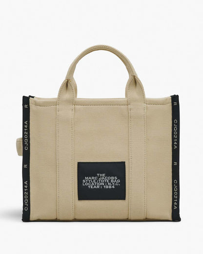The Jacquard Medium Tote Bag Warm Sand - Marc Jacobs Trending