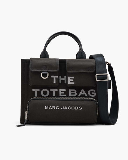 The Cargo Canvas Medium Tote Bag Black - Marc Jacobs Best Seller