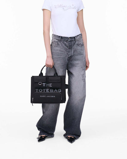 The Cargo Canvas Medium Tote Bag Black - Marc Jacobs Best Seller