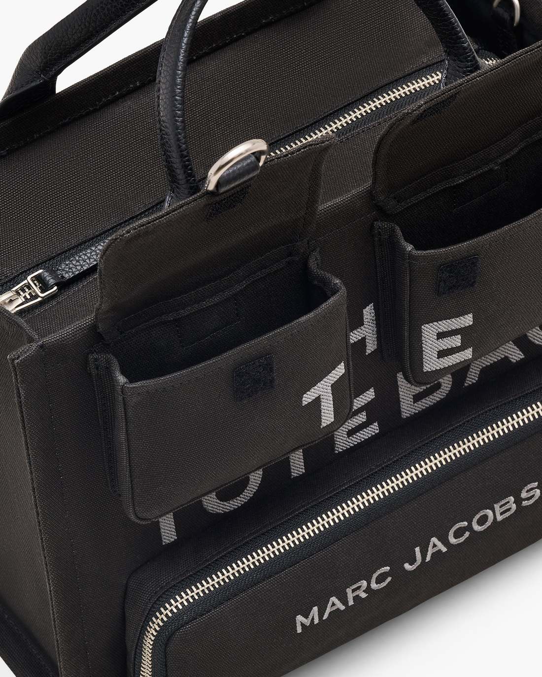The Cargo Canvas Medium Tote Bag Black - Marc Jacobs Best Seller