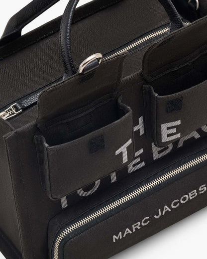 The Cargo Canvas Medium Tote Bag Black - Marc Jacobs Best Seller