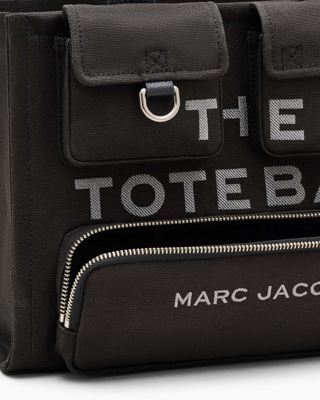 The Cargo Canvas Medium Tote Bag Black - Marc Jacobs Best Seller