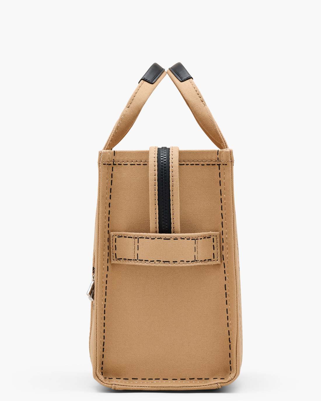The Trompe L'Oeil Charm Canvas Medium Tote Bag Camel Multi - Marc Jacobs Recommended