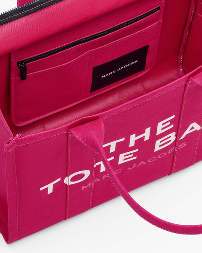 The Canvas Large Tote Bag Raspberry Pink - Marc Jacobs Signature
