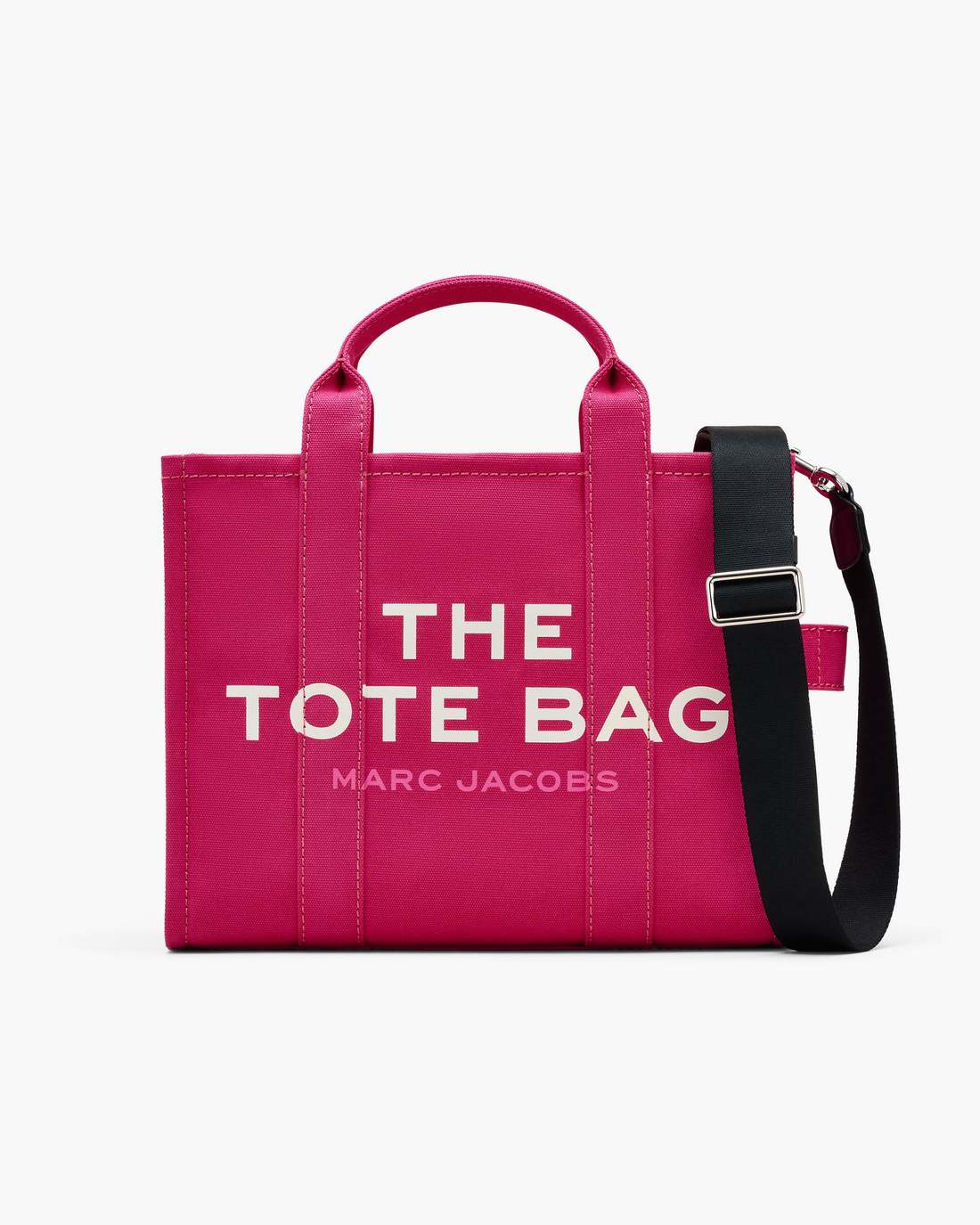 The Canvas Medium Tote Bag Raspberry Pink - Marc Jacobs Premium