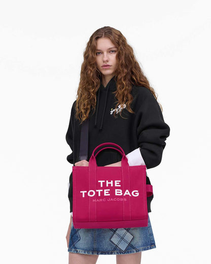 The Canvas Medium Tote Bag Raspberry Pink - Marc Jacobs Premium