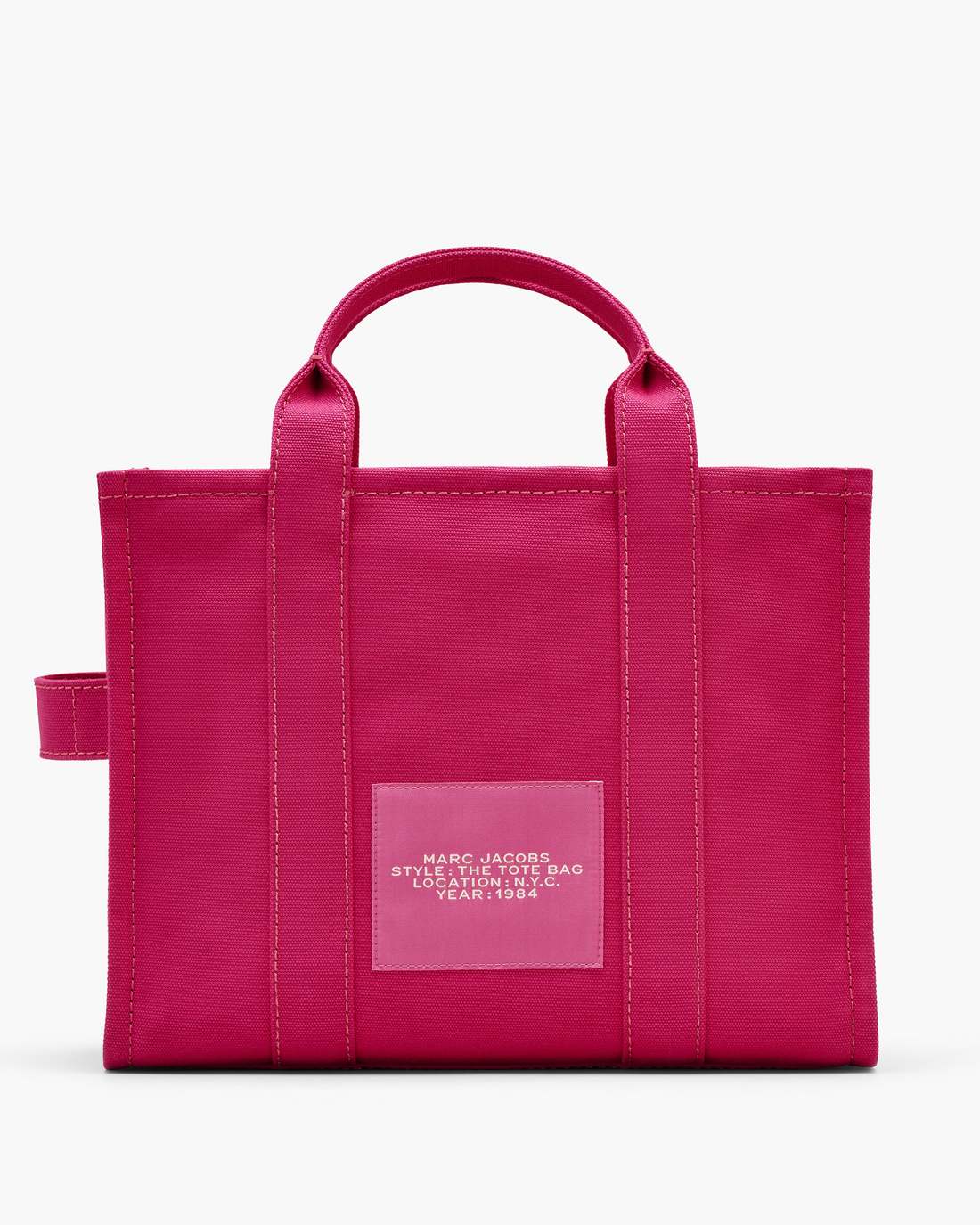 The Canvas Medium Tote Bag Raspberry Pink - Marc Jacobs Premium